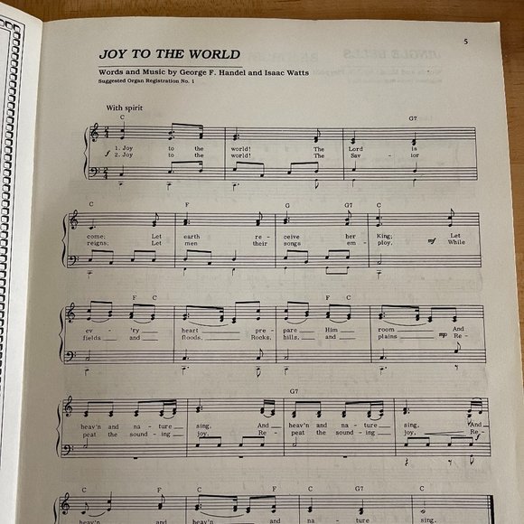 Christmas Piano, Vocal, Organ - Used Sheet Music - Creative Concepts - Picture 8 of 13